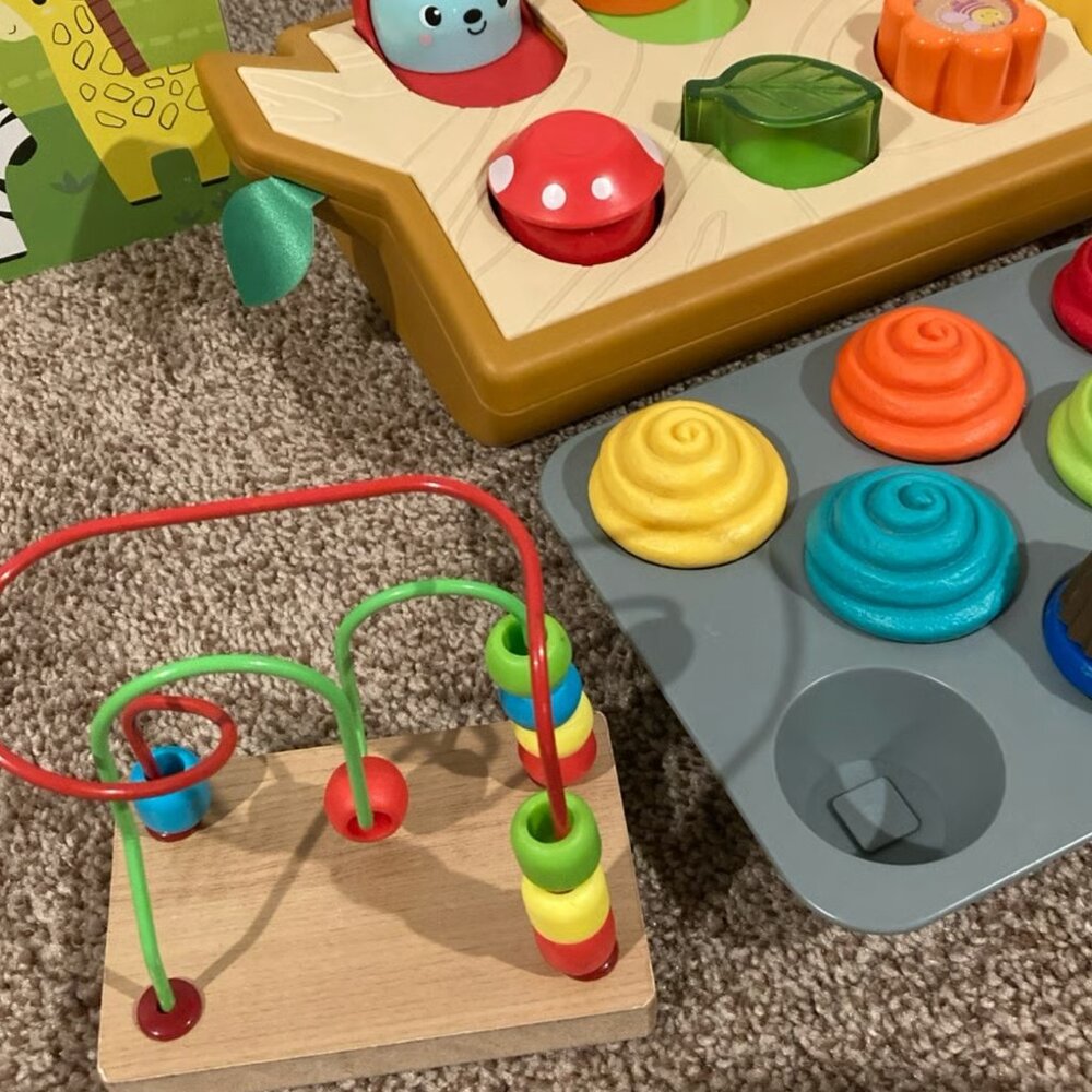 Learning Toy Bundle — Shape sorter stacking fine motor sensory toys - Picture 4 of 4